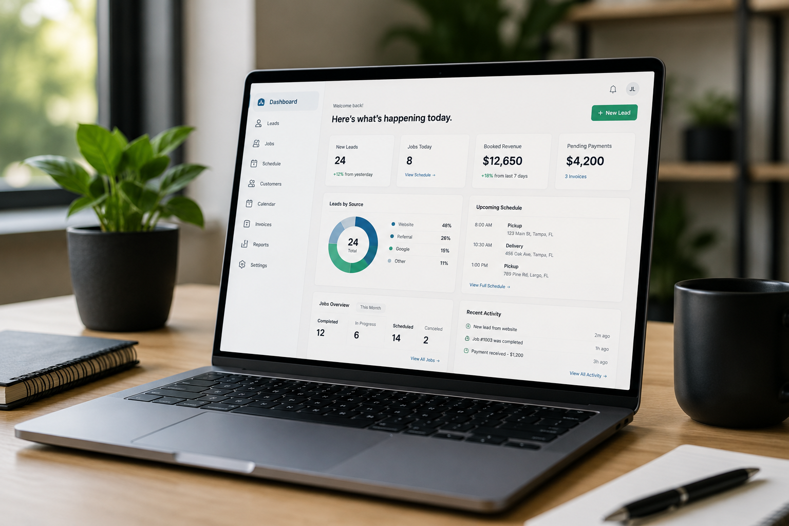 MoveCore software workspace